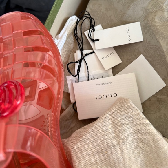 Gucci women Jelly Sandals - Pink - Picture 8 of 8